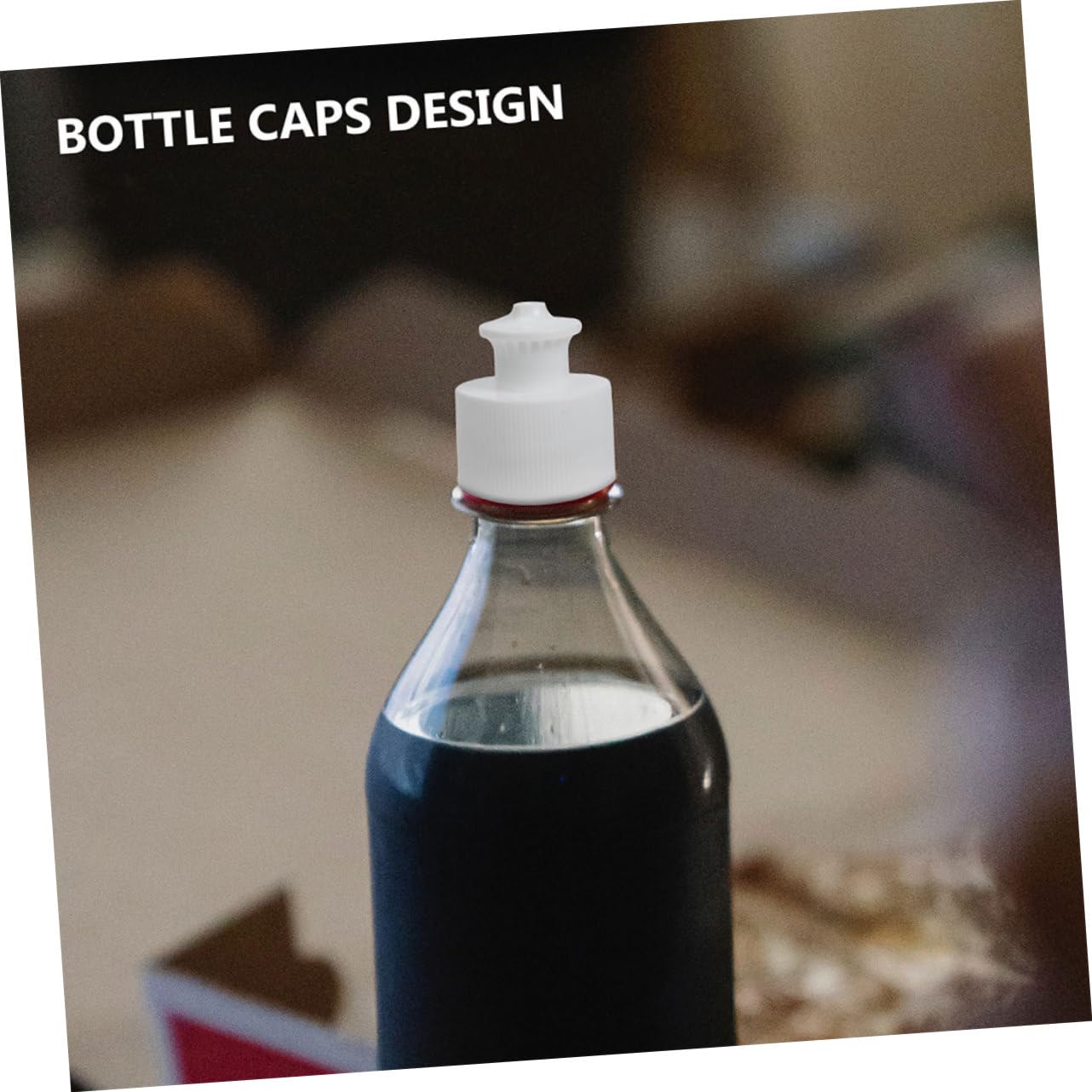 Amazon.co.jp: BESPORTBLE プッシュプル交換ボトルキャップ 25個セット